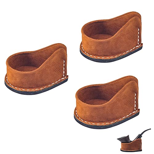 Vigcebit 3 Pcs Pfeifenständer | Pfeifenhalter - Kuhleder-Pfeifenhalter-Ständer Rindsleder-Halter Pfeifenständer Pfeifenständer Tragbare Halterung Vigcebit 3 Pcs Pfeifenständer | Pfeifenhalter - Kuhleder-Pfeifenhalter-Ständer Rindsleder-Halter Pfeifenständer Pfeifenständer Tragbare Halterung von Vigcebit