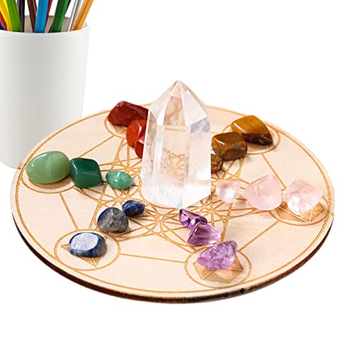 Vigcebit Meditation-Stein-Set - Heilsteine und Kristalle Set, 18 kleine Kristalle und 1 großer Kristall,Bunte Kristallornamente für Heilung, Meditation, Meditation-Balance oder Ritual Vigcebit Meditation-Stein-Set - Heilsteine und Kristalle Set, 18 kleine Kristalle und 1 großer Kristall,Bunte Kristallornamente für Heilung, Meditation, Meditation-Balance oder Ritual von Vigcebit