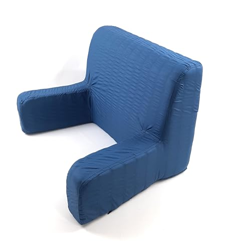 Bequemer Sessel, orthopädische Rückenlehne oder Gesundheits-Sessel mit abnehmbarem und waschbarem Stoff. Schlafsessel für ältere Menschen oder Stillen, Rückenlehne großes Bett (413 blau gekräuselt XL) Bequemer Sessel, orthopädische Rückenlehne oder Gesundheits-Sessel mit abnehmbarem und waschbarem Stoff. Schlafsessel für ältere Menschen oder Stillen, Rückenlehne großes Bett (413 blau gekräuselt XL) von Viglietti