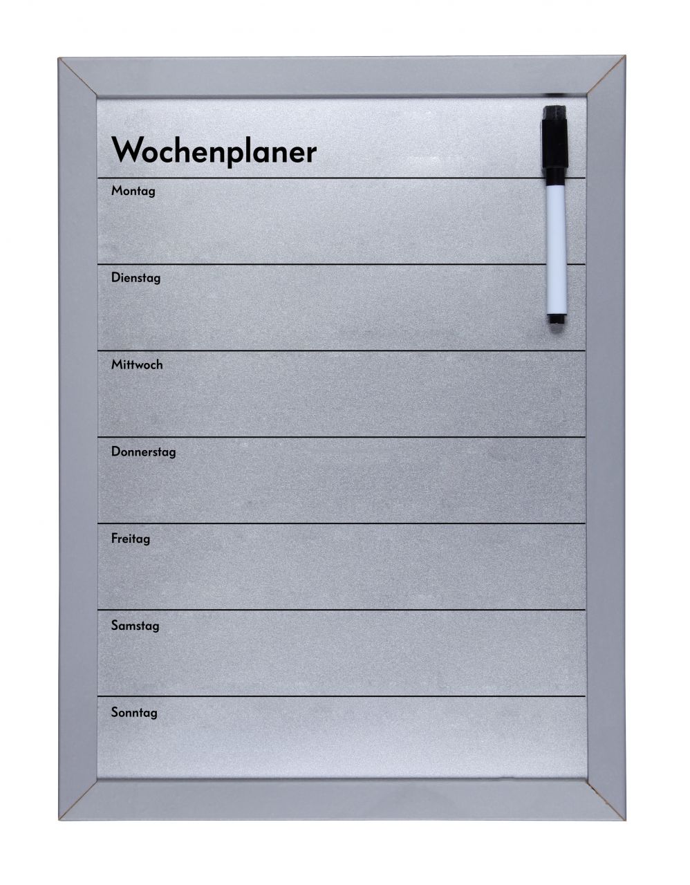 Vigo Magnettafel Wochenplaner, 29 x 39 cm von Vigo