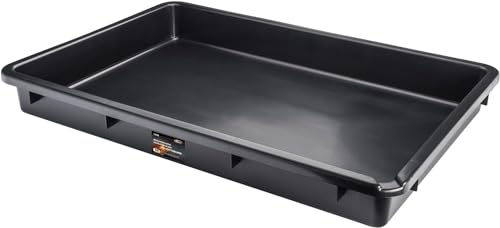 ViGOR V5488 Mehrzweckwanne I 80 x 52 x 10 cm große Lauge- und säurefeste Auffangwanne mit 50l Volumen für universellen Einsatz I aus TÜV-zertifizierter Produktion nach DIN ISO 16901 von Vigor