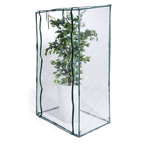 Vigor Gewächshaus ohne Ablagen für Terrasse mit PVC-Plane, 95 x 70 x 190 cm von Vigor