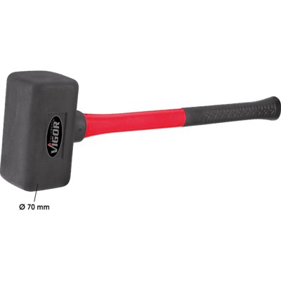 Gummihammer 2,5 kg V2235 von Vigor