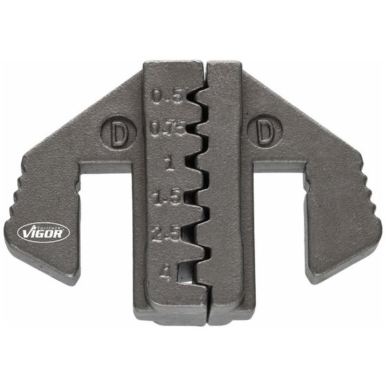 VIGOR® - Crimp Einsatzbacken Paar D V2499-D von Vigor