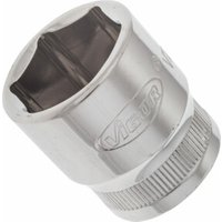 VIGOR Innenvierkant Antrieb 10 = 3/8 Zoll Steckschlüssel-Einsatz Außensechskant-Profil V2265N ∙ Vierkant hohl 10 mm (3/8 Zoll) ∙ Außen-Sechskant Profil ∙ 19 ∙ Gesamtlänge: 30 mm von Vigor
