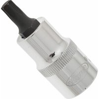 VIGOR Innenvierkant Antrieb 12,5 = 1/2 Zoll TORX Schraubendreher-Einsatz Innen TORX Profil V2159 Vierkant hohl 12,5 mm (1/2 Zoll) Innen TORX Profil T 60 Gesamtlänge: 55 mm von Vigor