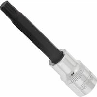 VIGOR Innenvierkant Antrieb 12,5 = 1/2 Zoll TORX Schraubendreher-Einsatz Innen TORX Profil V2169 Vierkant hohl 12,5 mm (1/2 Zoll) Innen TORX Profil T 50 Gesamtlänge: 100 mm von Vigor