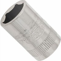 VIGOR Innenvierkant Antrieb 6,3 = 1/4 Zoll Steckschlüssel-Einsatz Außensechskant-Profil V2423N ∙ Vierkant hohl 6,3 mm (1/4 Zoll) ∙ Außen-Sechskant Profil ∙ 11 ∙ Gesamtlänge: 25 mm von Vigor