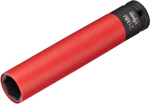 ViGOR - Schlagschrauber Steckschlüssel extra lang V5932, Schlagschrauber Schlüsseleinsatz für Maschinenbetätigung, effizient, Antrieb: Vierkant hohl 12,5mm (1/2 Zoll), Abtrieb: Außen Sechskant ViGOR - Schlagschrauber Steckschlüssel extra lang V5932, Schlagschrauber Schlüsseleinsatz für Maschinenbetätigung, effizient, Antrieb: Vierkant hohl 12,5mm (1/2 Zoll), Abtrieb: Außen Sechskant von Vigor