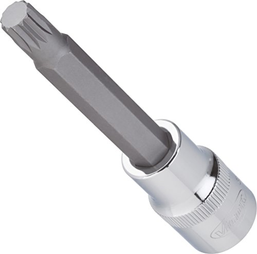 Vigor XZN-Schraubendreher-Einsatz, Schlüsselweite 12 mm, 100 mm, 1/2 Zoll, 1 Stück, V2060 Vigor XZN-Schraubendreher-Einsatz, Schlüsselweite 12 mm, 100 mm, 1/2 Zoll, 1 Stück, V2060 von Vigor