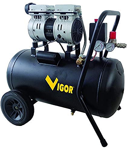 Vigor - compressore vigor silent 230v vca-s50 2cil/dir 1hp 50 l - 25088 von Vigor