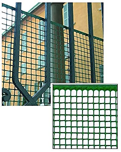 Vigor 79030 Netz Kunststoff Quadra, 10 x 10, 50 mt, 100 cm, grau von Vigor