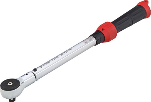 Vigor Drehmoment-Schlüssel (20-120 Nm, Vierkant 1/2 Zoll, feinverzahnt, 72 Zähne) V3898 Vigor Drehmoment-Schlüssel (20-120 Nm, Vierkant 1/2 Zoll, feinverzahnt, 72 Zähne) V3898 von Vigor