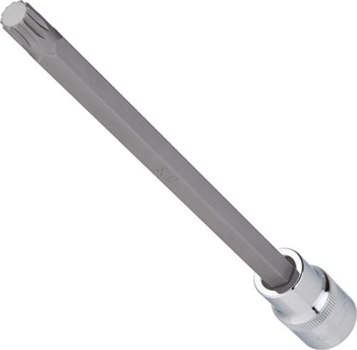 Vigor Innenvierkant Antrieb 12,5 = 1/2 Zoll Innenvielzahn Schraubendreher-Einsatz (XZN) für Profil, Schlüsselweite: M 12 ∙ Gesamtlänge: 200 mm, 1 Stück, V2135 von Vigor