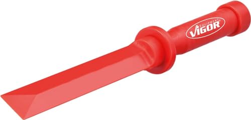 ViGOR V2515 Klebegewicht-Entferner I Schneidenbreite: 38 mm, Lösemittelbeständig, Mittels Feile nachschleifbar I Demontage von Klebegewichten auf Alufelgen bei Pkw und Motorrad von Vigor