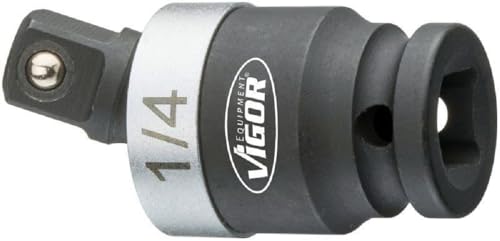 Vigor Kraft-Gelenkstück (6,3 mm (1/4 Zoll) Vierkant, 25° Schwenkwinkel) V5505-1/4 Vigor Kraft-Gelenkstück (6,3 mm (1/4 Zoll) Vierkant, 25° Schwenkwinkel) V5505-1/4 von Vigor