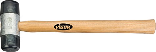 Vigor Kunststoff-Schonhammer, Gesamtlänge: 320 mm, 1 Stück, V4661 von Vigor