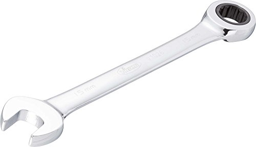 Vigor Ratschen-Ring-Maulschlüssel, Schlüsselweite: 22 ∙ Gesamtlänge: 285 mm, 1 Stück, V4962 von Vigor
