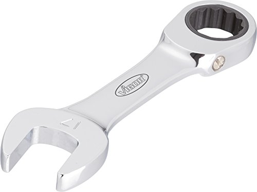 Vigor Ratschen-Ring-Maulschlüssel, kurze Ausführung V2829 ∙ Schlüsselweite: 15 ∙ Gesamtlänge: 120 mm, 1 Stück Vigor Ratschen-Ring-Maulschlüssel, kurze Ausführung V2829 ∙ Schlüsselweite: 15 ∙ Gesamtlänge: 120 mm, 1 Stück von Vigor