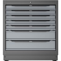Vigor - Schubladen-Unterschrank, 7 Schubladen, 861 mm Vigor - Schubladen-Unterschrank, 7 Schubladen, 861 mm von Vigor
