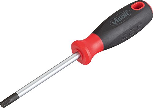 Vigor Torx Schraubendreher V3393 ∙ Innen Torx Profil ∙ Schlüsselweite: T 40 ∙ Gesamtlänge: 206 mm, 1 Stück Vigor Torx Schraubendreher V3393 ∙ Innen Torx Profil ∙ Schlüsselweite: T 40 ∙ Gesamtlänge: 206 mm, 1 Stück von Vigor