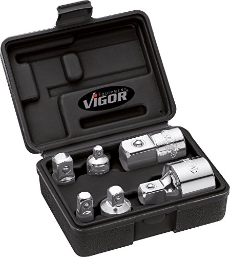Vigor Adapter-Satz Vierkant-Antrieb (6,3 mm, 1/4 Zoll, 10 mm, 3/8 Zoll, 12,5 mm, 1/2 Zoll, 20 mm, 3/4 Zoll, 6-teilig) V1293 Vigor Adapter-Satz Vierkant-Antrieb (6,3 mm, 1/4 Zoll, 10 mm, 3/8 Zoll, 12,5 mm, 1/2 Zoll, 20 mm, 3/4 Zoll, 6-teilig) V1293 von Vigor