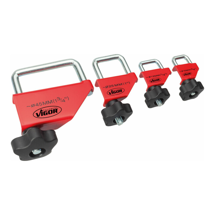 Vigor V3381 Schlauchklemmen Satz Für Schläuche Mit Durchmesser Bis 45 Mm B-Ware von Vigor