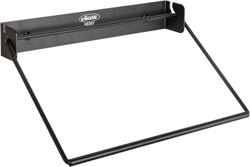 ViGOR Papierrollen-Halter, schwenkbar V6397, passend für alle ViGOR Werkstattwagem, für Papierrollen bis 320 mm Breite, zur praktischen Aufbewahrung von Vigor