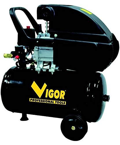 Vigor Vca-8L Kompressor, 220 V, 1 Zylinder, direkte Übertragung, 2 CV, 24 l von Vigor