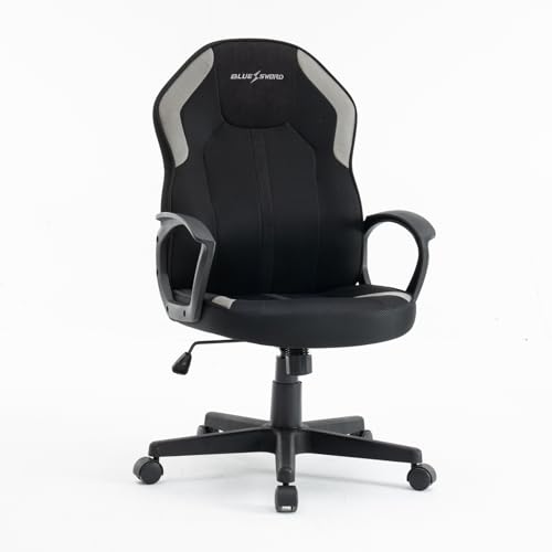 Vigosit Ergonomischer Bürostuhl – Netzgewebe und Tech-Gewebe, höhenverstellbar, drehbar, sanfte Neigung, Lendenwirbelstütze, Schreibtischstuhl für zu Hause oder das Büro, schwarz Vigosit Ergonomischer Bürostuhl – Netzgewebe und Tech-Gewebe, höhenverstellbar, drehbar, sanfte Neigung, Lendenwirbelstütze, Schreibtischstuhl für zu Hause oder das Büro, schwarz von Vigosit