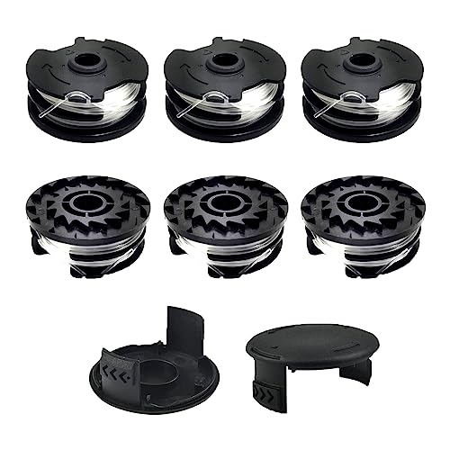 Viilich 6 Stücke Ersatz Fadenspulen für LIDL Parkside,mit 2 Kappe,Nylonfäden Ersatz Spule für LIDL Parkside Trimmer Rasentrimmer PRTA 20-Li A1,B2,C3;PRT 550 A1, A3;PRT 300 A1-2x4m 1,6mm Viilich 6 Stücke Ersatz Fadenspulen für LIDL Parkside,mit 2 Kappe,Nylonfäden Ersatz Spule für LIDL Parkside Trimmer Rasentrimmer PRTA 20-Li A1,B2,C3;PRT 550 A1, A3;PRT 300 A1-2x4m 1,6mm von Viilich