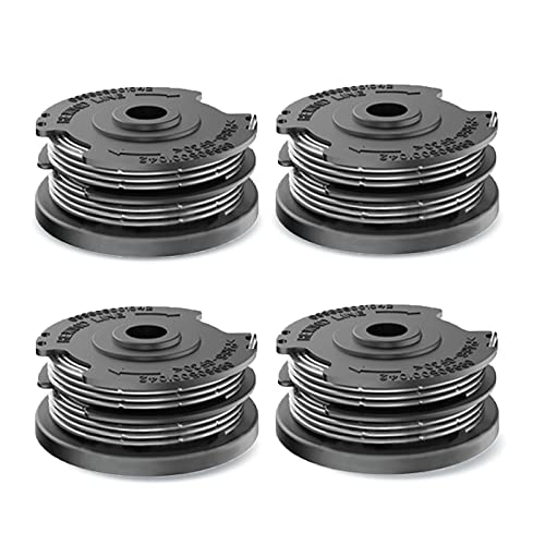 Viilich 4 Stücke Fadenspulen Kompatibel mit Bosch Trimmer Rasentrimmer AdvancedGrassCut 36 ART 30-36 LI ART 24 ART 24+ ART 27 ART 27+ ART 30 ART 30+,Nylonfäden Ersatzfadenspule für F016800351 von Viilich