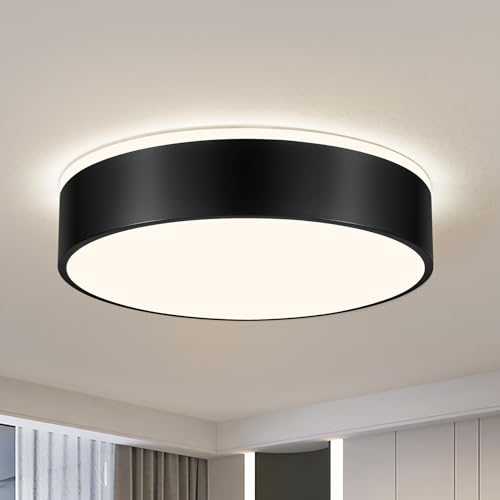 Vikaey Moderne Deckenlampe,LED Deckenleuchte Schwarzem Metall,4000K,36W Schlafzimmerleuchte Für Wohnzimmer,Küche,Bad,Korridor,Esszimmer,Lounge,Ø40 cm Vikaey Moderne Deckenlampe,LED Deckenleuchte Schwarzem Metall,4000K,36W Schlafzimmerleuchte Für Wohnzimmer,Küche,Bad,Korridor,Esszimmer,Lounge,Ø40 cm von Vikaey