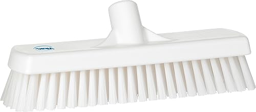 Vikan 70605 Deck Scrub, 11-3/4" Polyester Bristle, White von Vikan