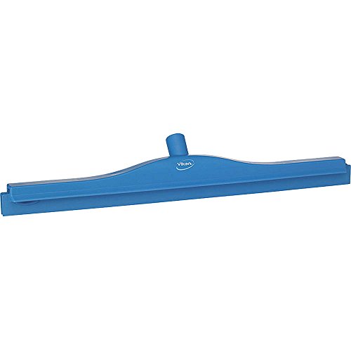 Vikan Squeegee,Ultra Hygiene,Dbl Blade,24",PP/RB,BL, 7714, Blue von Vikan