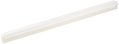 Vikan 77745 Foam Rubber Double Squeegee Blade, 24", White von Vikan