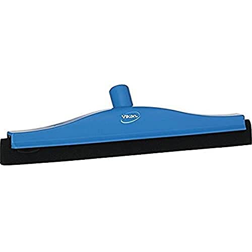 Vikan 77543 Floor Squeegee with Replacement Cassette, Blue, 600 mm Length, 85 mm Width, 115 mm Height von Vikan