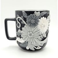 Tasse, Blumentasse, Polymer Clay Tasse, Blumentasse, Polymer Clay von VikasCreativeWorld