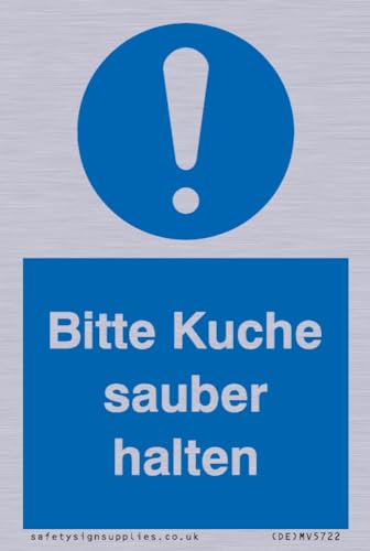 Bitte Kuche sauber halten Bitte Kuche sauber halten von Viking Signs