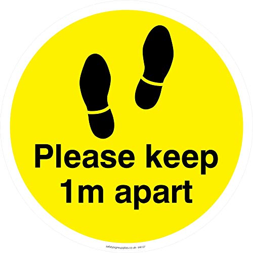 Bitte halten Sie 1 m Abstand Bitte halten Sie 1 m Abstand von Viking Signs