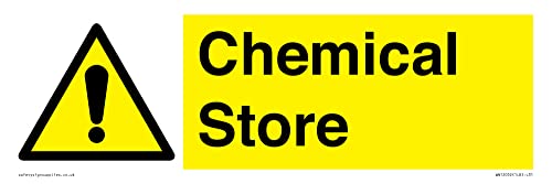 Chemical Store Schild – 300 x 100 mm – L31 von Viking Signs