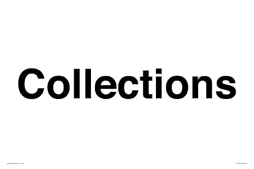 Collections Schild – 600 x 400 mm – A2L von Viking Signs