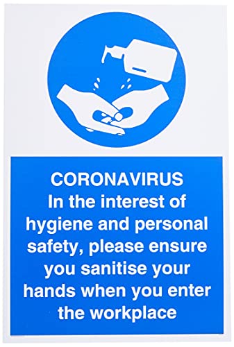 Coronavirus Im Interesse der Hygiene und persönlicher Sicherheit stellen Sie bitte sicher, dass Sie Ihre Hände desinfizieren Coronavirus Im Interesse der Hygiene und persönlicher Sicherheit stellen Sie bitte sicher, dass Sie Ihre Hände desinfizieren von Viking Signs