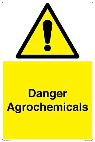 Danger Agrochemicals Schild – 400 x 600 mm – A2P Danger Agrochemicals Schild – 400 x 600 mm – A2P von Viking Signs