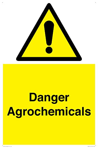 Danger Agrochemicals Schild – 400 x 600 mm – A2P von Viking Signs