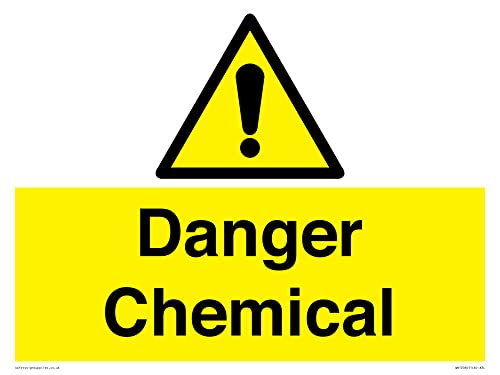 Danger Chemical Schild – 400 x 300 mm – A3L Danger Chemical Schild – 400 x 300 mm – A3L von Viking Signs
