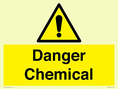 Danger Chemical Schild – 400 x 300 mm – A3L von Viking Signs