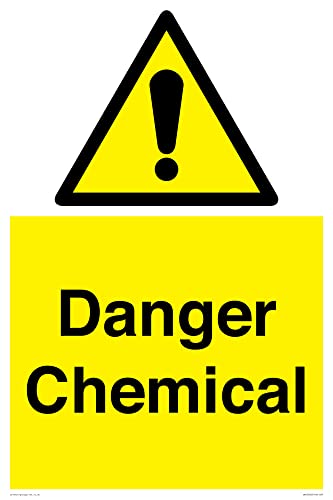 Danger Chemical Schild – 400 x 600 mm – A2P von Viking Signs