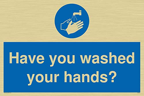 Haben Sie sich die Hände gewaschen? von Viking Signs