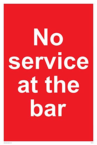 Kein Service an der Bar von Viking Signs